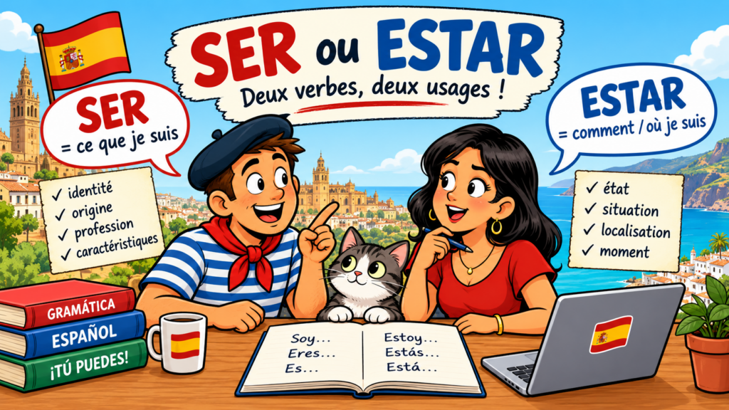 Etre : « ser » ou « estar »