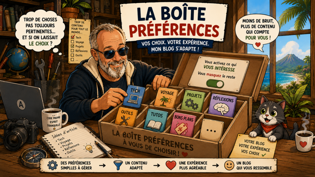 La boite des préférences